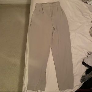 H&M Ankle Length Pant in Light Taupe